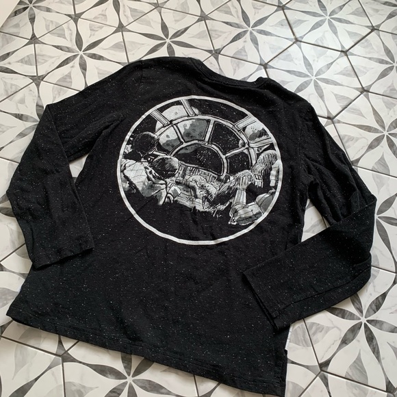 GAP x STAR WARS | LS Sketch Tee Millennium Falcon - Picture 12 of 15